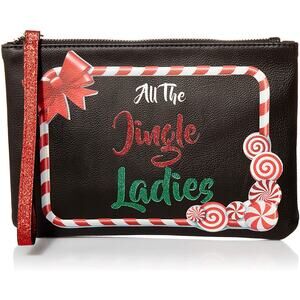 NWT Betsey Johnson Jingle Ladies Kitsch Pouch Black